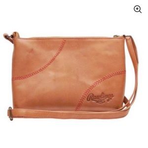 Rawlings baseball stitch purse